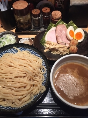 「特製つけ麺」@つけ麺 道の写真