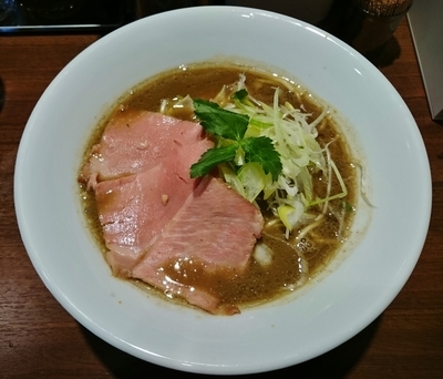 「超濃厚烏賊煮干中華そば 800円」@麺屋 ねむ瑠の写真