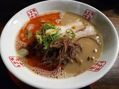 「本赤味（辛らー麺）」@きまぐれ八兵衛 安曇野本店の写真