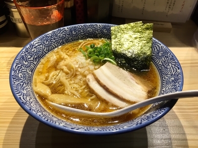 「煮干し中華そば」@煮干し中華そば 麺屋 銀星 高円寺の写真