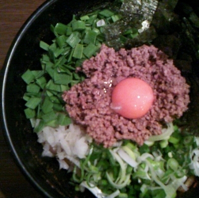 「台湾まぜそば（追い飯付き）」@らあめん こそっとの写真