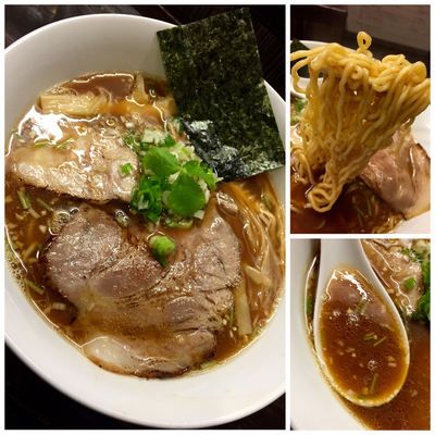 「醤油中華そば ￥750」@中華そば こむぎの写真