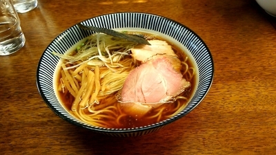 「良温そば(醤油)+ひげ玉」@良温(Ra-on)の写真