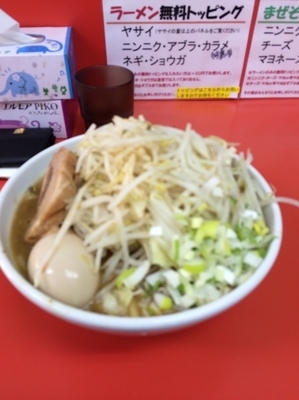 「味噌ラーメン800円 味玉100円」@らー麺 ぶたのジョーの写真