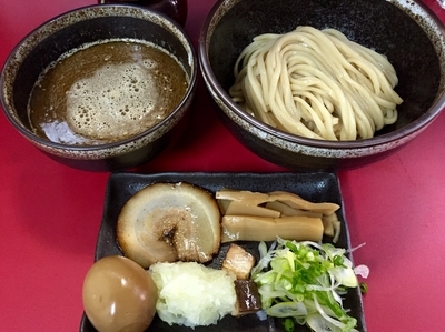 「義匠つけ麺 ￥730（ラーパス味玉）」@自家製麺 義匠 森田製麺所の写真