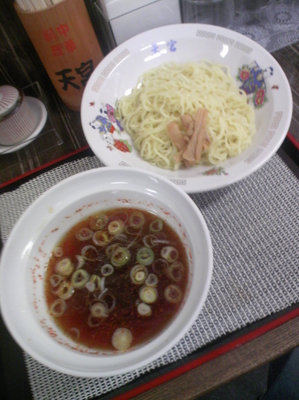 「つけ麺４５０円」@中華料理 天宮の写真