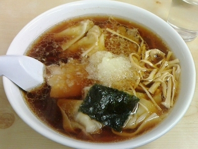 「ワンタンメン」@寿ラーメンの写真