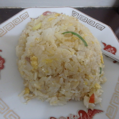 「ラーメンチャーハンセット(750円)(ニンニクあり)」@博多 一輝亭の写真