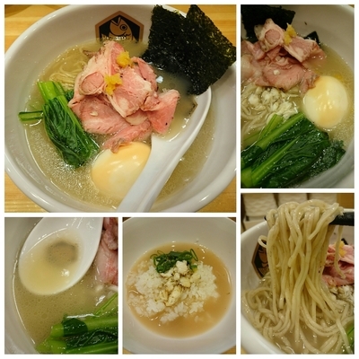 「特製真鯛らーめん＋真鯛雑炊丼（小）」@真鯛らーめん 麺魚の写真