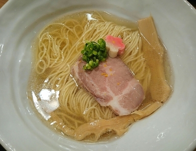 「鯛塩そば」@鯛塩そば 灯花 本店の写真