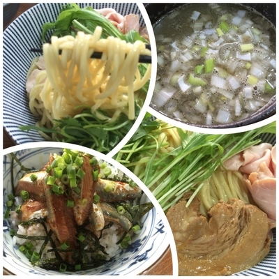 「煮干しつけそば880円　（大盛り）　いわし丼380円」@寿製麺よしかわ 川越店の写真