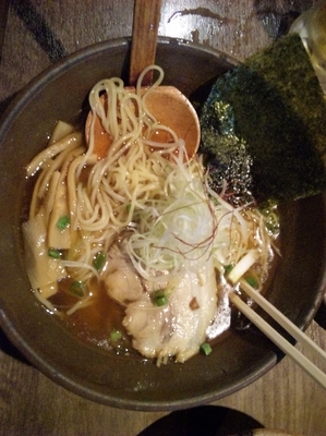 「ラーメン」@麺酒場 でめきんの写真