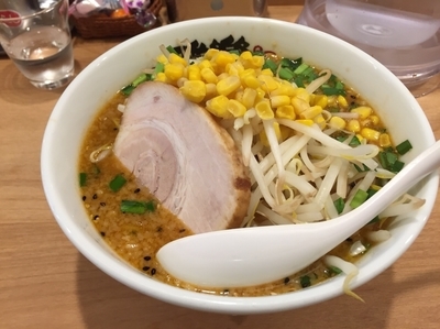 「みそらーめん」@らーめん 雅楽 GARAKUの写真