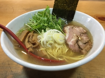 「塩ラーメン」@らーめん たきたろうの写真