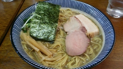 「強煮干拉麺　850円」@良温(Ra-on)の写真