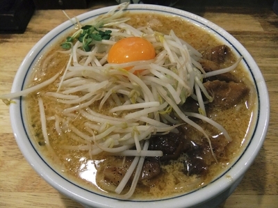 「【限定】肉玉濃厚味噌やぐら（880円）」@麺屋 神やぐらの写真