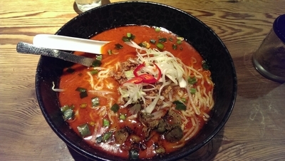 「辛辛麺、激辛、大盛」@横濱家 鶴川店の写真