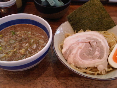 「つけ麺かつお(770円)」@山勝角ふじ無双 南流山店の写真