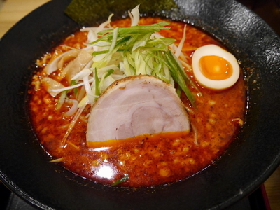 「赤 から味噌 大盛」@麺屋 大申の写真