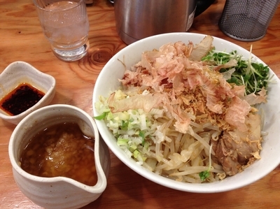 「まぜそは＋辛」@つけめん TETSU 所沢店の写真