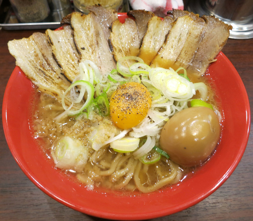 肉ラーメン＋味玉
