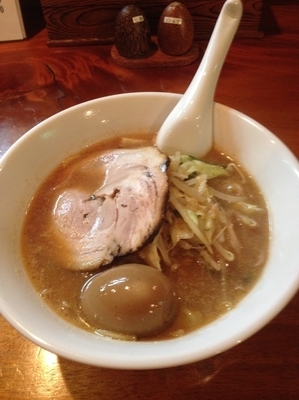 「味噌ラーメン、玉子」@麺処 くげ麺の写真