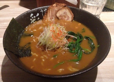 「夜のカレーラーメン＋麦ごはん(大)850円＋200円」@カレーラーメン 彩 SAIの写真