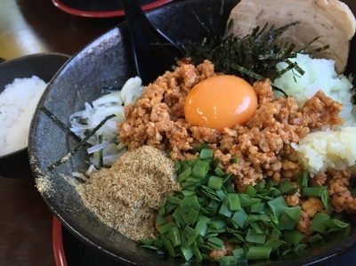 「台湾まぜそば 850円」@麺屋みのわの写真