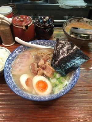 「特金¥950+半ライス¥100+替玉¥100」@久留米らーめん 金丸の写真