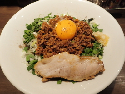 「あらい式　細　台湾まぜそば」@つけ麺 一燈の写真