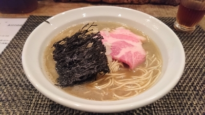 「牡蠣そば」@灰汁中華 丿貫の写真