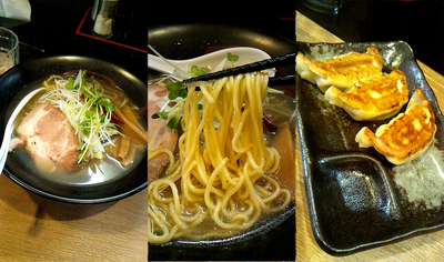 「期間限定『あさりらーめん』と『ランチ半餃子』」@ら～めん 熊八の写真