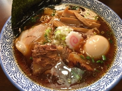 「汁そば700円、味玉100円」@汁そば LUCY ルーシーの写真