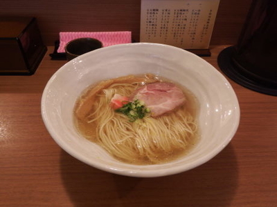 「鯛塩そば」@鯛塩そば 灯花 本店の写真