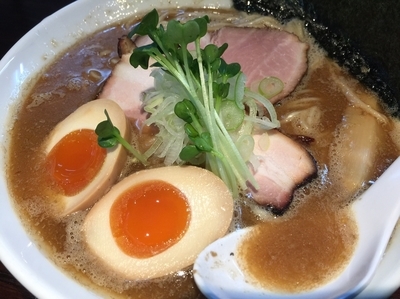 「特製濃厚煮干らーめん(大)」@麺屋 一寸星の写真