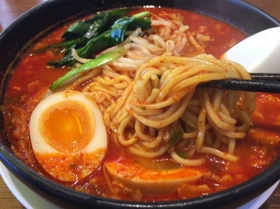 「旨辛麺」@ラーメン 来来亭 東松山店の写真