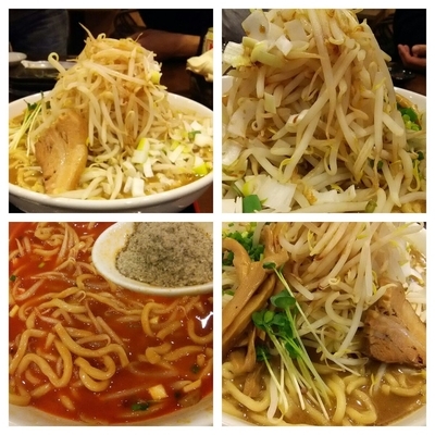 「ryo特盛り（ヤサイマシマシ、味濃い目）＋辛味」@麺処 いぐさの写真