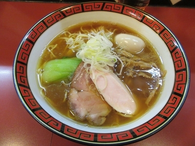 「中華そば（７５０円）＋味玉」@中華そば 華丸の写真