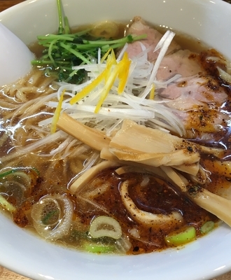 「【限定】柚子醬油ラーメン（￥880）」@神田らぁめん 悠 HARUKAの写真