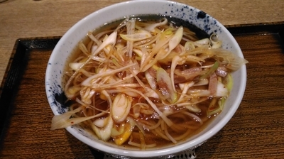 「ぴり辛ねぎそば　（440円）」@しぶそば 青葉台店の写真