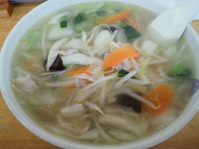 「タンメン 680円」@中華 十八番の写真