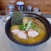 鶏こく麺　大盛り　メンマ増量