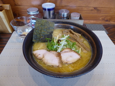 「鶏こく麺　大盛り　メンマ増量」@麺や KICHŌMENの写真