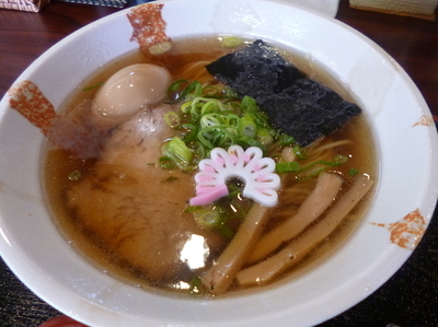 「味玉醤油らーめん」@神楽の写真