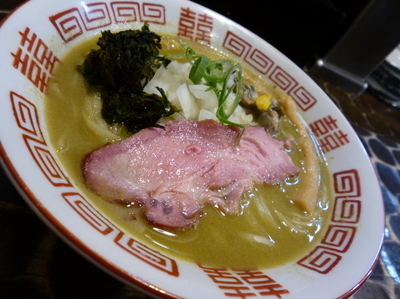 「【限定】濃厚牡蠣そば」@特級鶏蕎麦 龍介の写真