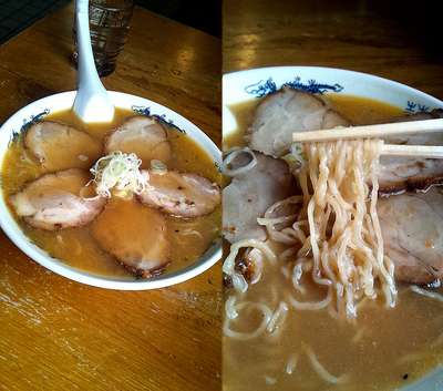 「『手打チャーシューメン 味噌+大盛(￥950+100)』」@のんきやの写真