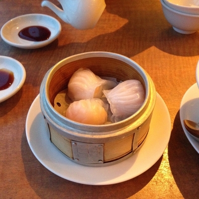 「エビ蒸し餃子」@マダムシェンロン有明の写真