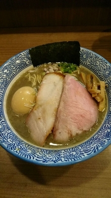 「味玉極上特濃煮干しそば」@煮干しつけ麺 宮元の写真