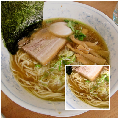 「ラーメン+味玉　650+100＝750円」@MENYA 食い味の道有楽の写真