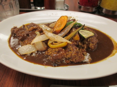 「季節の野菜カレー」@堂島カレー 尼崎店の写真